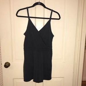 Abercrombie and Fitch dark gray romper